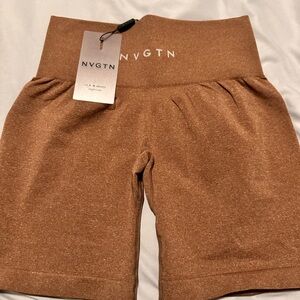 NVGTN workout shorts - Mocha